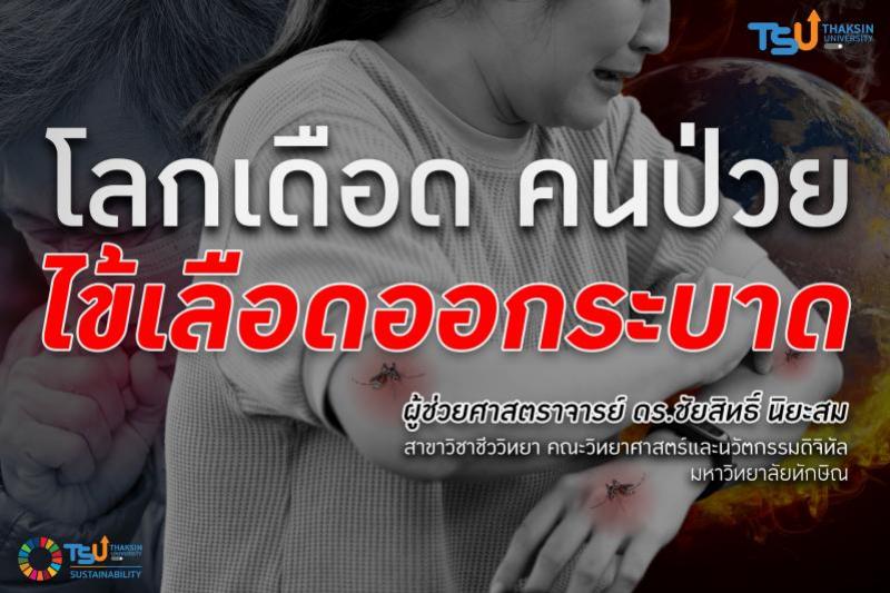 โลกเดือด คนป่วย ไข้เลือดออกระบาด 